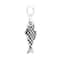 Silver Plated Fish Charm by Bead Landing™